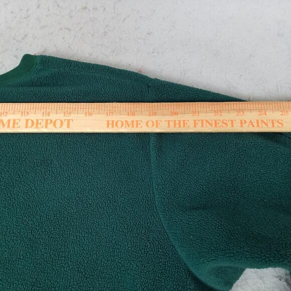 Disney Winnie the Pooh Sweatshirt Womens Medium Green Fleece Crewneck Skating - Picture 8 of 13